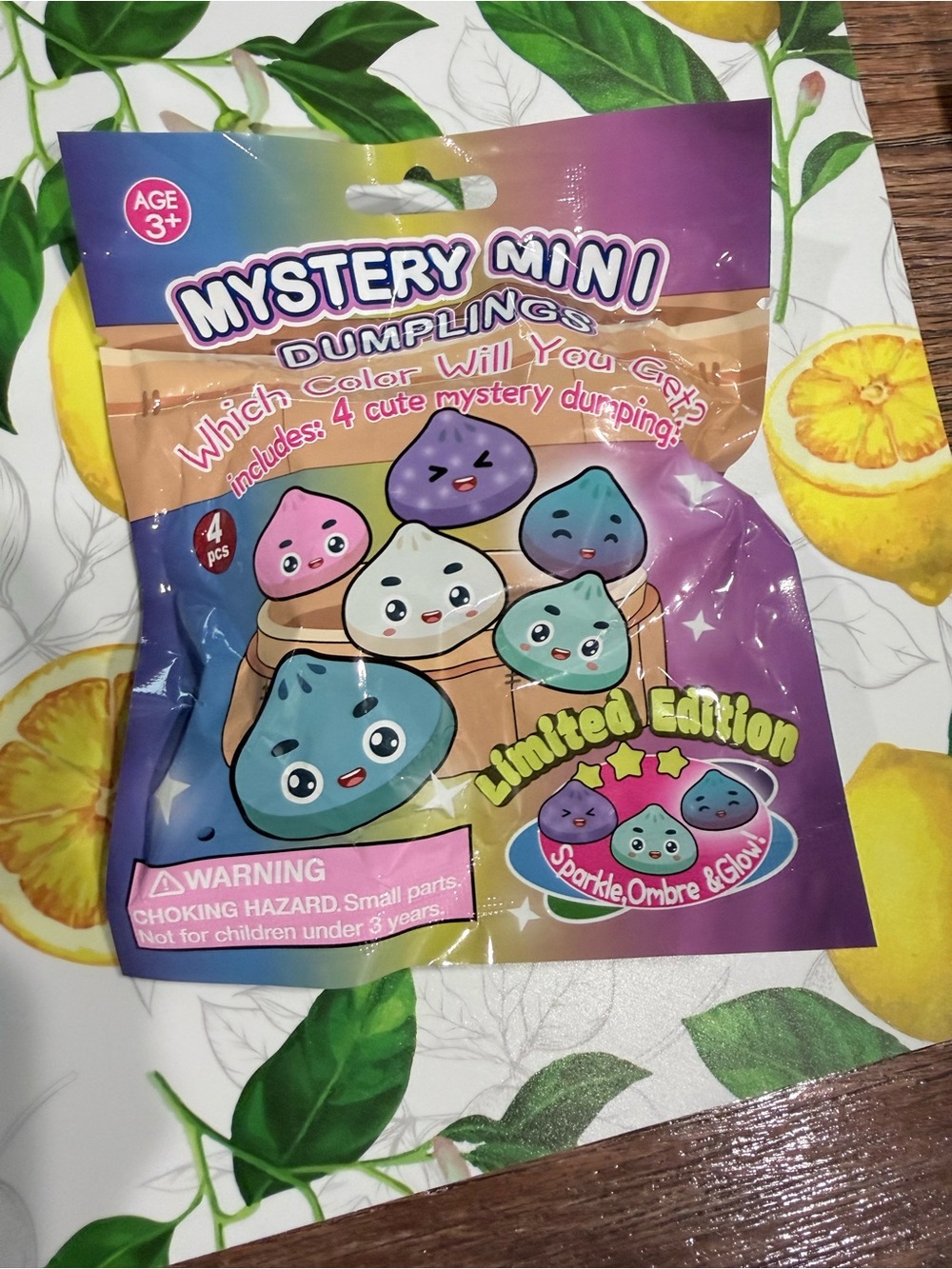 Mystery Mini Dumplings Surprise Pack - Purple, Blue, Teal, Pink